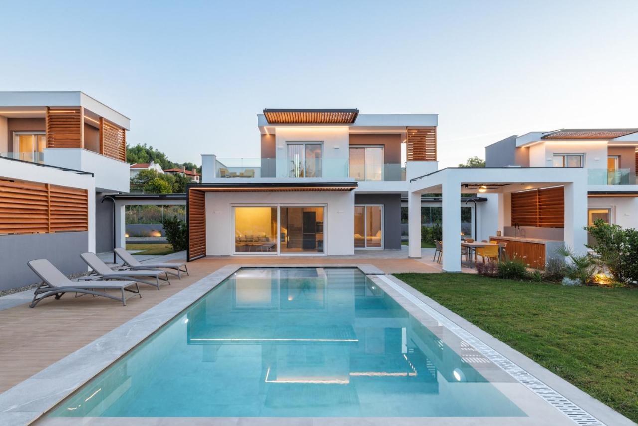 Summer Pearls Luxury Villas Polychrono Exterior foto